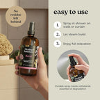 Healing Solutions Aromatherapy Shower Spray, Floral Blend, Therapeutic Grade - Image 6
