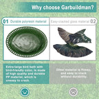 Garbuildman Extra-Large Freestanding Birdbath Bowl, Detachable Decoration Spa - Image 6