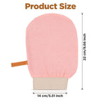 3PCS Exfoliating Mitt for Body Exfoliating Gloves for Shower Body Scrub Glove - Image 2