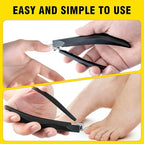 Nail Clippers for Men with Catcher, Anti Splash Self-Collecting Finger Nail - Image 6