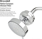 Brondell Shower Filter VivaSpring, Compact Polished Chrome – High Output - Image 2