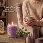 Spotless Leopard Vanilla & Lavender Candle 22oz Glass Jar - Image 7