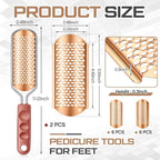 Moxweyeni 14 Pack Colossal Foot File Pedicure Tool Set - Image 2