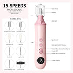 Electric Nail Drill Kit, Nail Filer Electric - Image 6