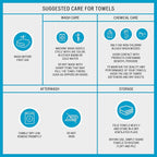 Madison Park 800GSM Bath Sheet Towel Oversized 34" x 68" 2 Pack 100% Cotton - Image 8