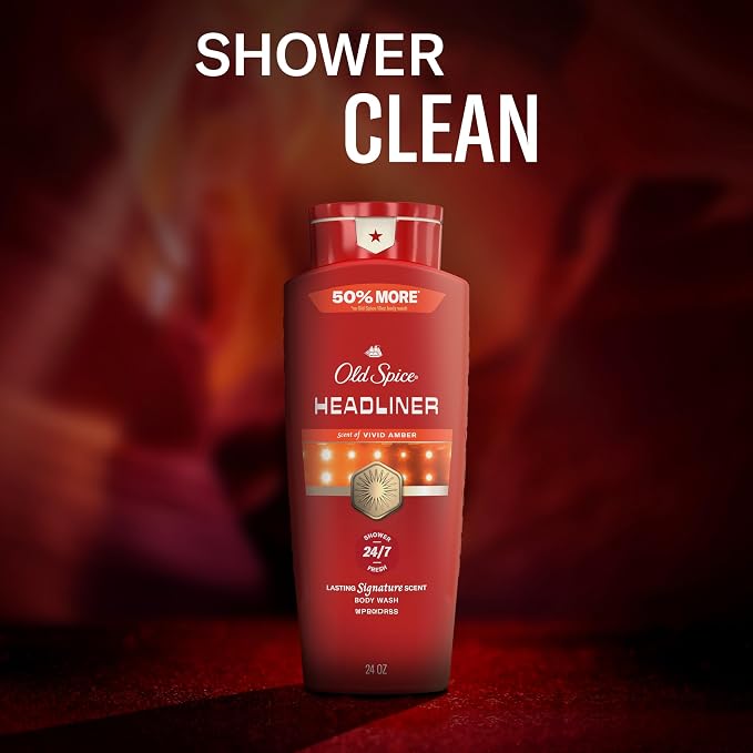 Old Spice Body Wash for Men, 24/7 Shower Fresh & Clean - Image 7