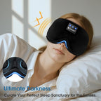 ZUMUSEN Bluetooth Sleep Headphones, 3D Wireless Music Eye Mask - Image 7