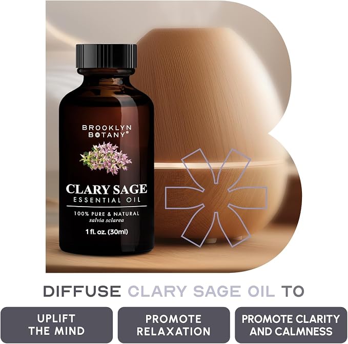 Brooklyn Botany Clary Sage Essential Oil - Image 6