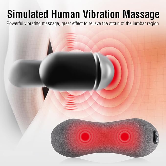 USUIE 3-in-1 Rechargeable Electric Lumbar Support Pillow - Image 3
