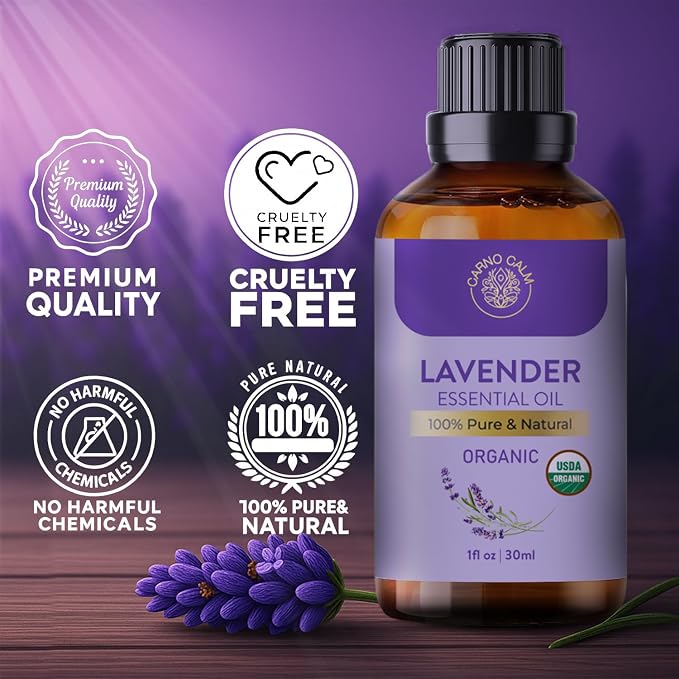 Organic Lavender Essential Oil | USDA Certified Organic Lavender Oil | - Image 5