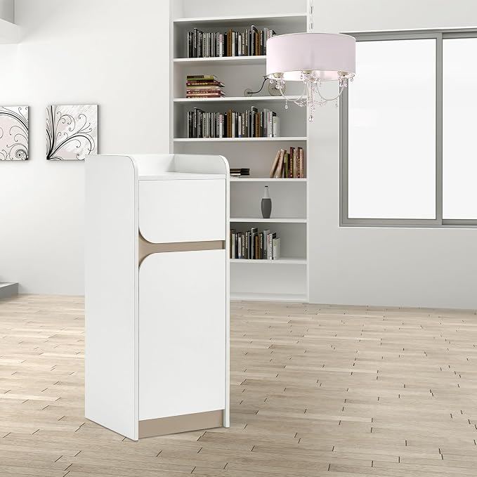 BarberPub Salon Spa Storage Cabinet, Barber Hair Stylist Station - Image 2