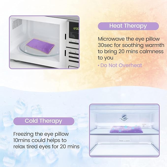 SuzziPad Lavender Eye Pillows for Relaxation - Image 7