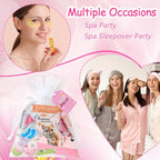 144 PCS Spa Party Supplies for Women, Spa Day Favors Essentials Include Face - Image 3