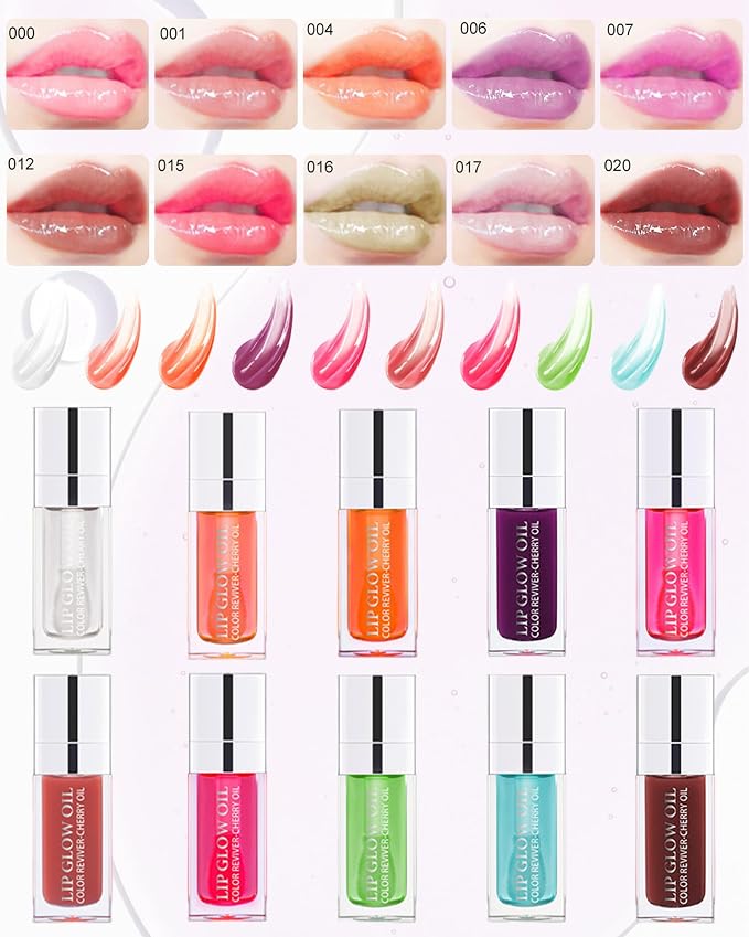 Glow Reviver Lip Oil Moisturizing Lip Gloss - Image 7