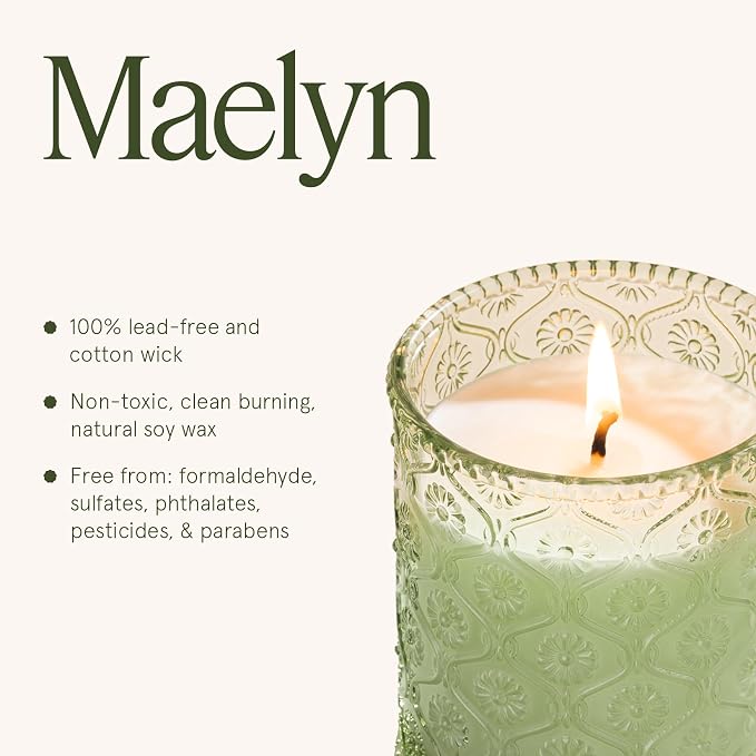 LA JOLIE MUSE Pistachio Macaron Scented Candle | Pistachio, Milk & Vanilla | 6 - Image 6