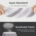JML Bath Towels, Large Microfiber Towel Set, Ultra Soft, Super Absorbent - Image 4