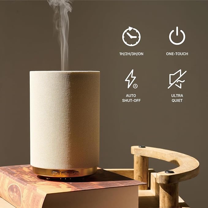 Fabric Essential Oil Diffuser, 110ml Aroma Diffuser - Image 4