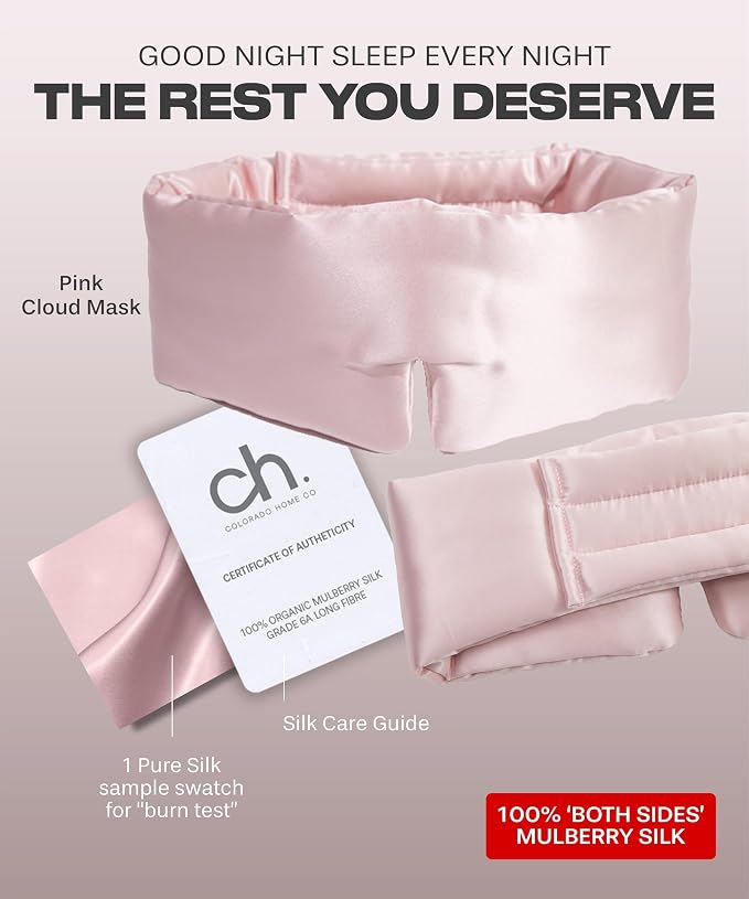 SUNDAYSILKS™ | Adjustable Silk Sleep Mask - Image 5