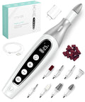 PediLux Pro Professional Manicure Pedicure Kit, Cordless Electric Nail File by UTILYZE