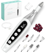 PediLux Pro Professional Manicure Pedicure Kit, Cordless Electric Nail File by UTILYZE