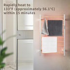 Wall Mounted Towel Warmer Square 10 Bars - Image 4