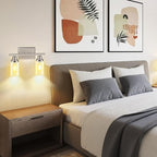 Ascher 2-Light Wall Sconces, Modern Vanity Light Fixture - Image 4