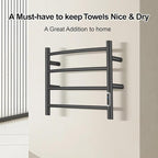 Electric Towel Warmer with Built-in Timer - Image 4