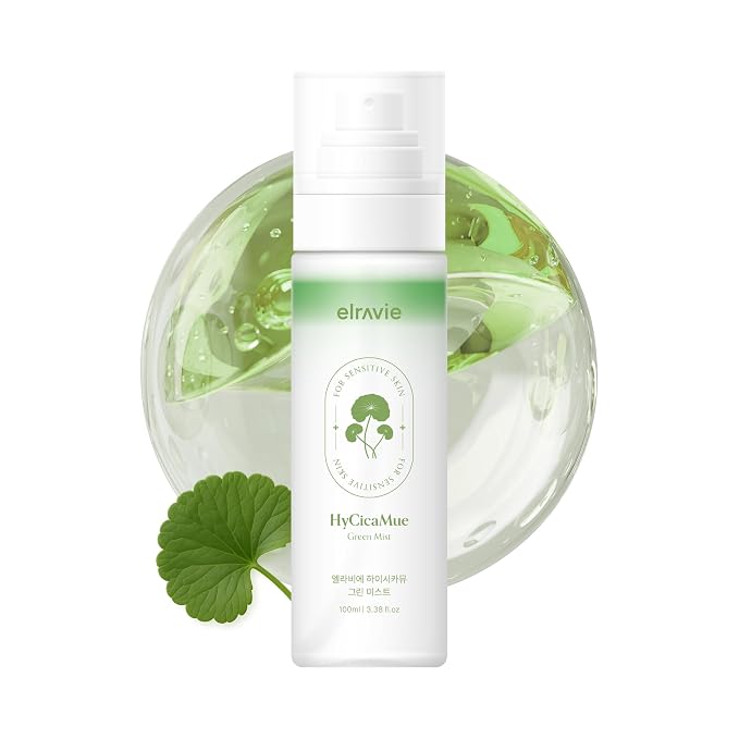HyCicaMue Green Face Mist | Ultra-Fine Face Spray by elravie