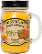 Our Own Candle Company, Falling Leaves Scented Mason Jar Candle, 100 Hour Burn by OurOwnCandleCompanycandles