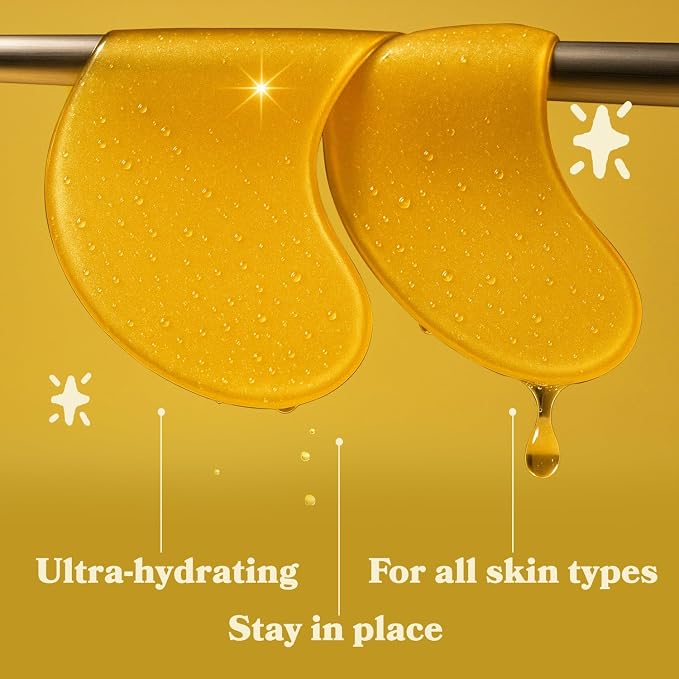 LE GUSHE Gold Under Eye Patches - Image 3