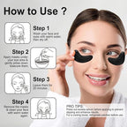 Eye Mask - 30 Pairs Bamboo Charcoal Under Eye Patches Skin Care Products - Eye - Image 8