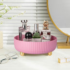 Anyoifax Makeup Perfume Organizer Tray 360 Degree Rotating Lazy Susan Skincare - Image 5