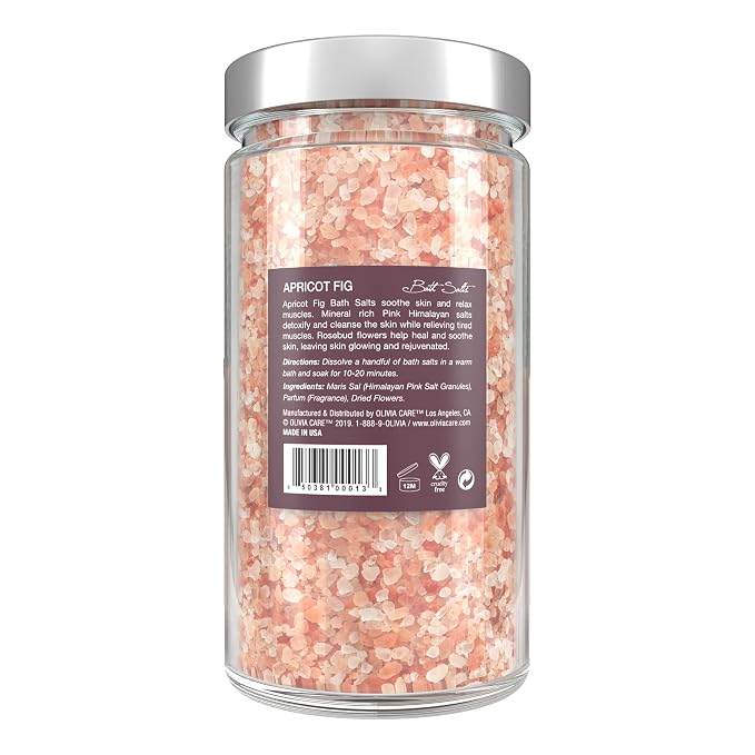 Olivia Care Pink Himalayan Bath Salts - Image 2