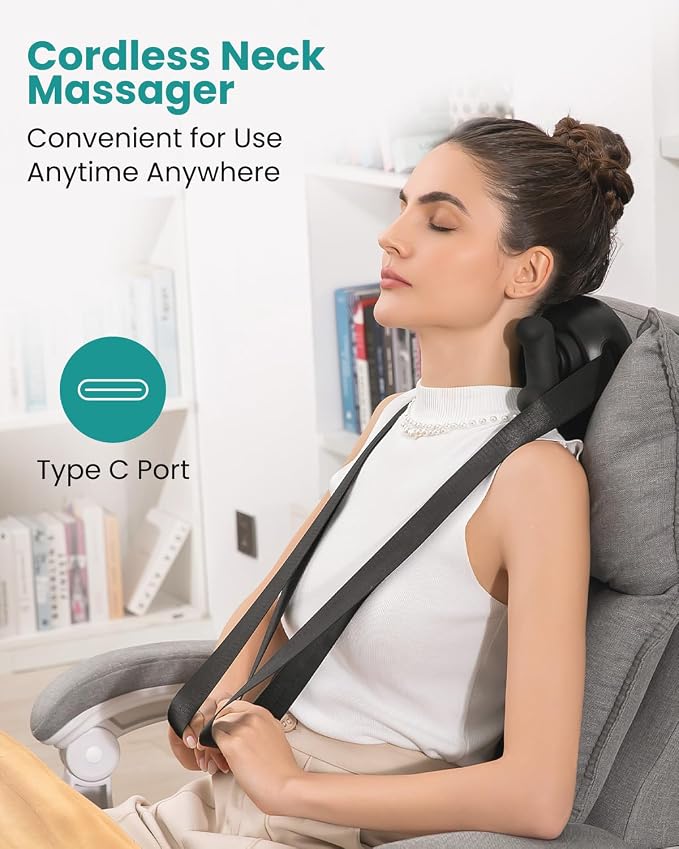 Nekteck Shiatsu Neck Massager - Image 4