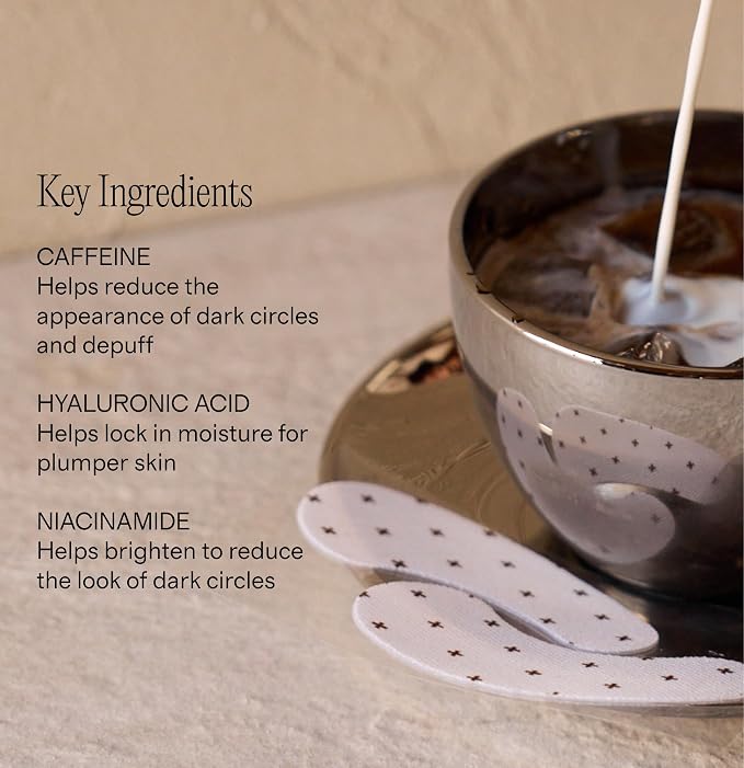 + Lux Unfiltered Iced Latte Cooling Under Eye Patches - Image 4