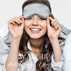 Silk Satin Sleeping Eye Mask, Soft Breathable Blackout Eyeshade Eye Cover - Image 4