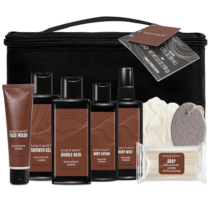 Body & Earth Bath and Body Wash Sets by BODYEARTH