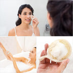Face Exfoliating Loofah Pads Scrubber, Natural loofa Exfoliator Scrub Pad - Image 7