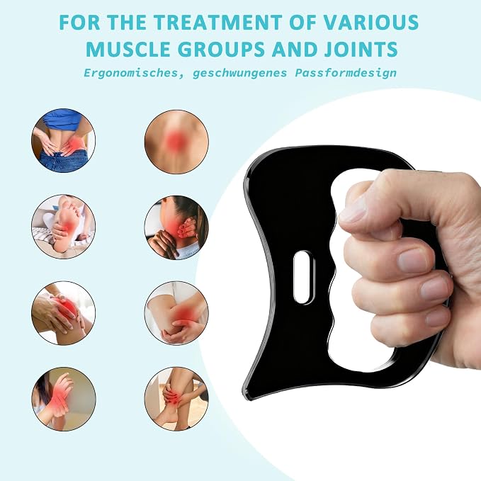 Stainless Steel Gua Sha Muscle Scraper Tool, Myofascial Scraping Tools - Image 2