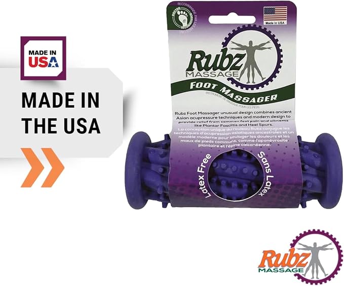 Due North Foot Rubz Combo Pack, Original Foot Rubz & Foot Massage Roller - Image 10