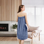 GOSCHE Towel Wrap for Women, Adjustable Shower Wrap Towel - Image 4