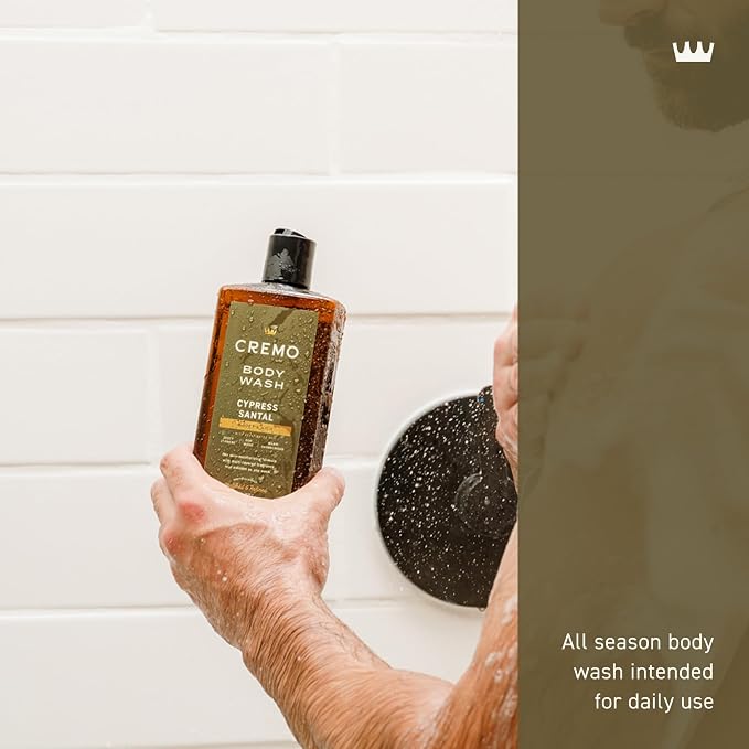 Cremo Body Wash for Men, Rich-Lathering Cypress Santal, 16 Fl Oz - Image 5