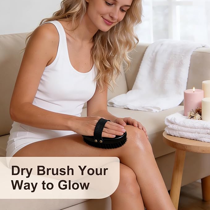 Gracekey Ionic Copper Dry Brushing Body Brush - Image 6