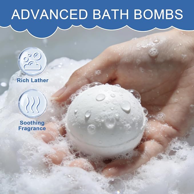 Magnesium Bath Bombs – Epsom Salt & Hydrogen Water Soak - Image 5