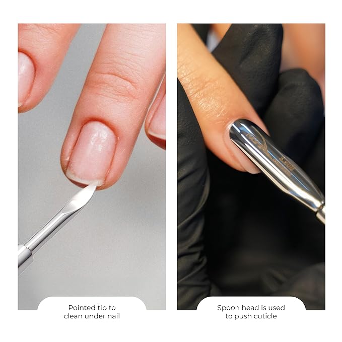 NGHIA Pusher - S-506 | Double–Ended Nail Cleaner and Spoon Pusher | Premium - Image 6