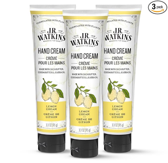 J.R. Watkins Natural Moisturizing Hand Cream, Hydrating Hand Moisturizer by JRWatkins