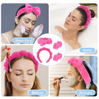 CAVETEE 6 Pack Spa Headband Set - Image 6