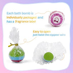 Bath Bombs for Kids, Handmade Organic Bubble Bath Ball Gift Set for Boys and - Image 7