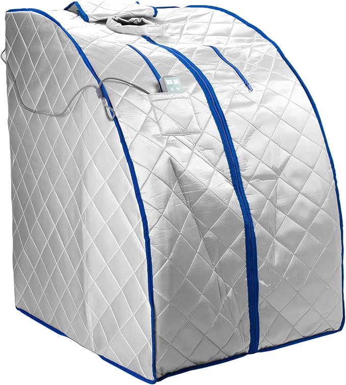 Infrared FAR IR Negative Ion Portable Indoor Personal Spa Sauna by Durherm - Image 3