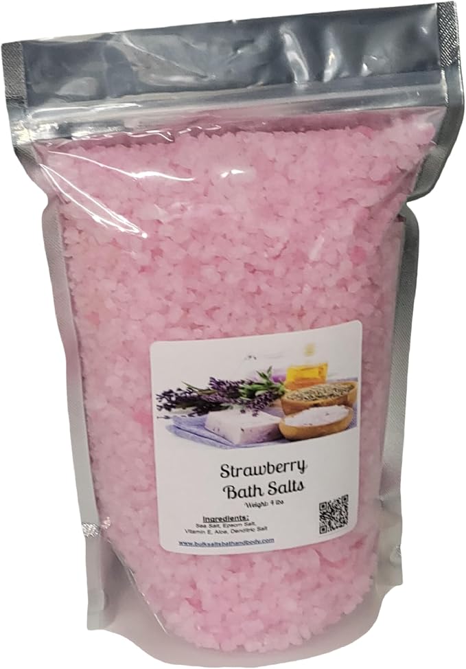Bath Salts | 4lb Bag | Choose Your Scent | Epsom Salt | Sea Salt| Bathing | by Bulk+Salts+Bath+%26+Body
